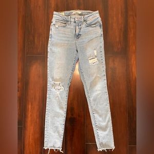 Levi skinny high waisted jeans